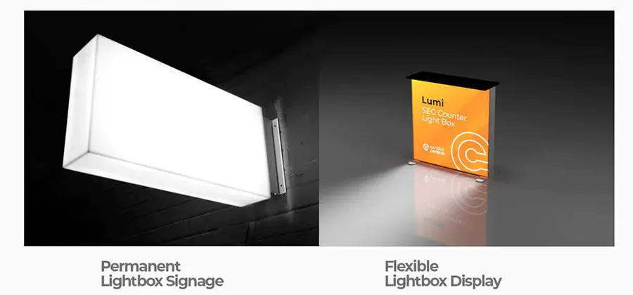 light box sign