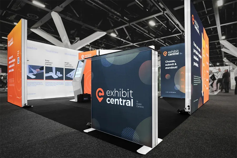 Matching colours to booth setup