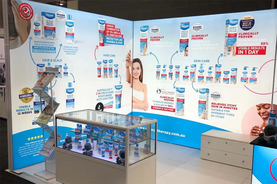 Small exhibition display stands