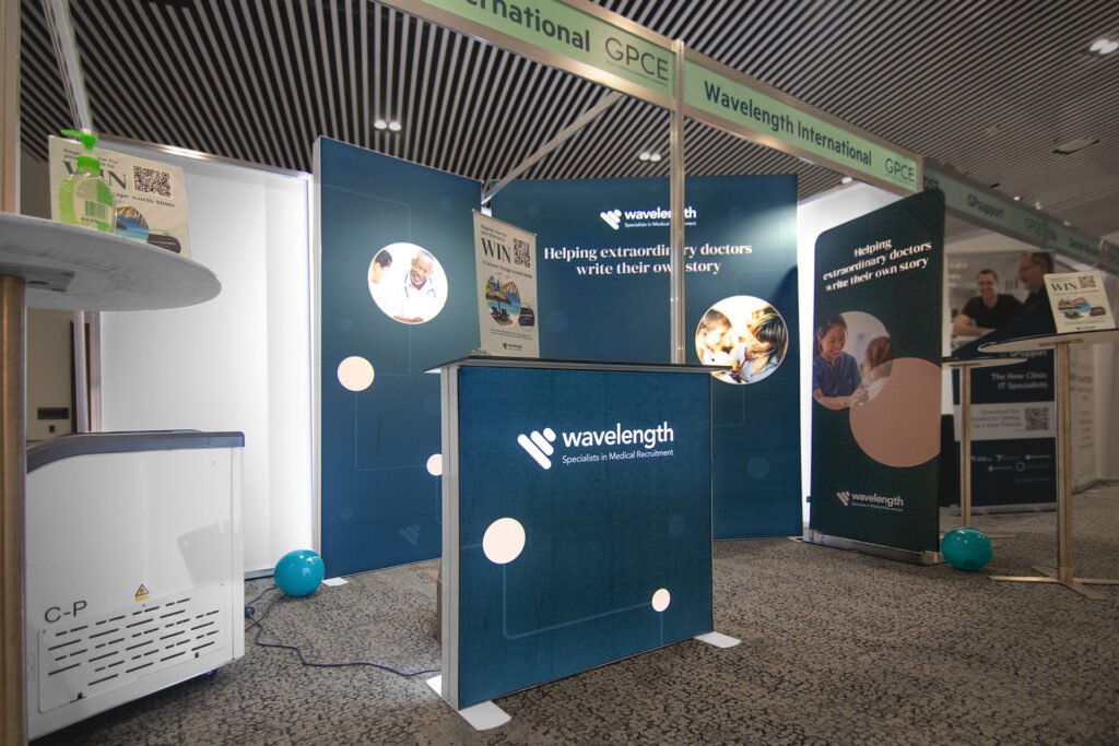 Selecting the Right Showroom Display Stands image by Exhibit Central