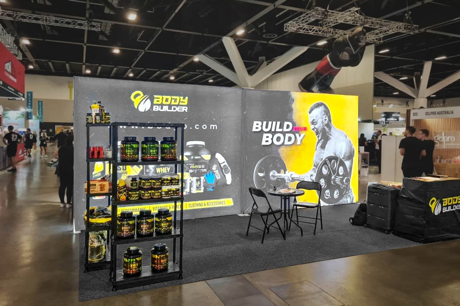Make a Statement with Our 6x2 Exhibition Booth Designs