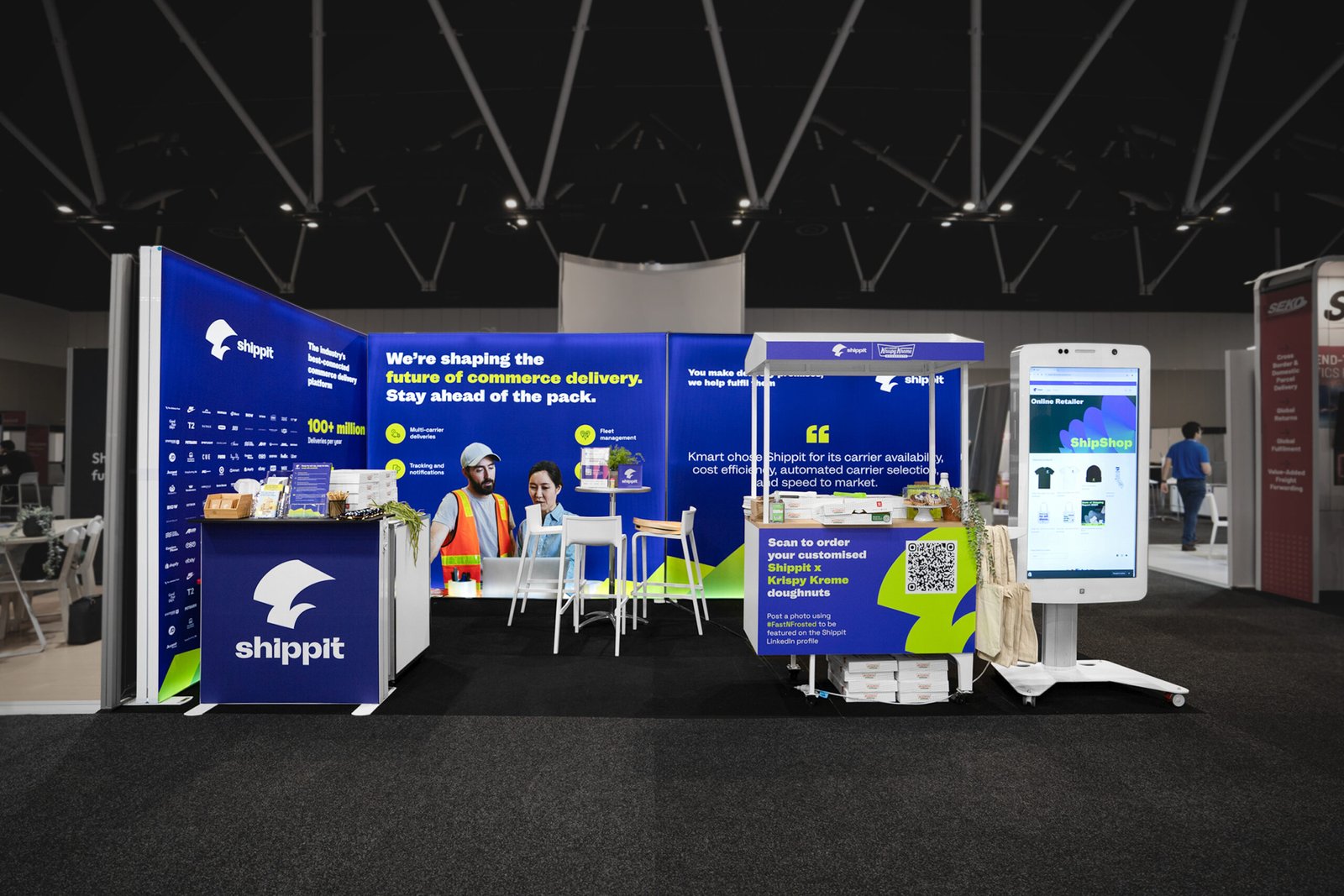 Cutting-edge Exhibition Pop up Display Stand for Effective Marketing