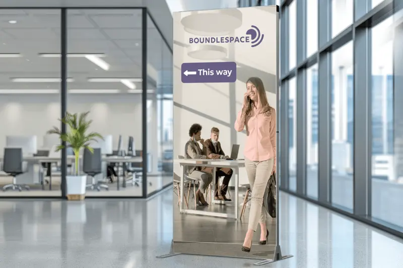 Lead the Way with Eye-catching Wayfinder Signs