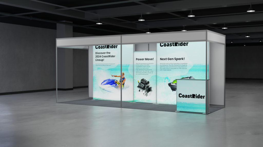 Create an Inviting Shell Scheme Booth  image by Exhibitcentral.com.au