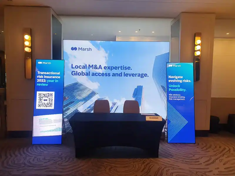 Make Check-ins a Breeze with Our Portable Event Registration Displays