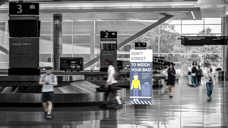 Terminal Advertising Displays That Make Your Message Take Off