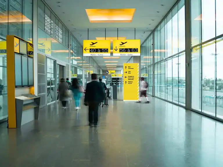 Shop Our High-Grade Airport Advertising Displays