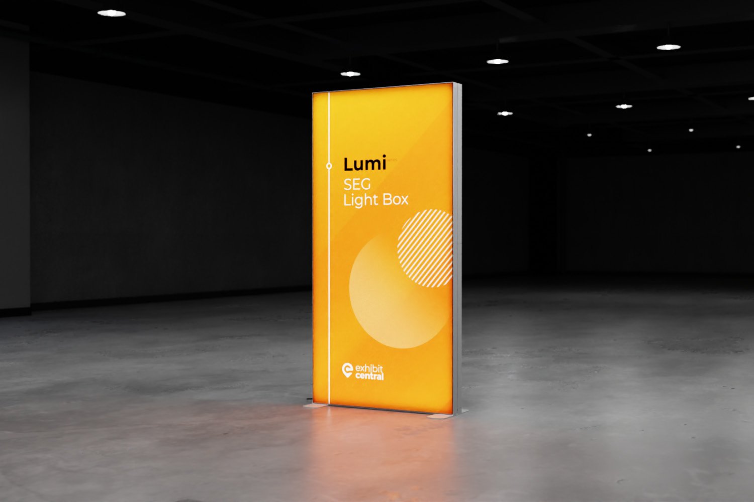 Lumi SEG Lightbox Display – 1 x 2m