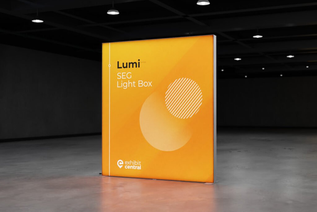 Lumi SEG Lightbox Display – 2 x 2.25m