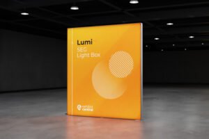 Lumi SEG Lightbox Display – 2 x 2.25m