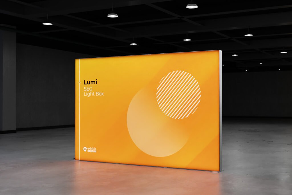 Lumi SEG Lightbox Display – 3 x 2m