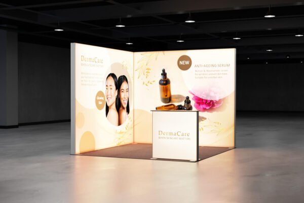 Lumi SEG Lightbox Exhibition Stand – 3 x 3m – Artamon - Image 2