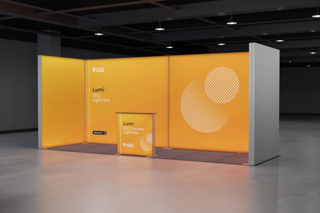 Lumi SEG Lightbox Exhibition Stand – 6 x 2m – Arncliffe