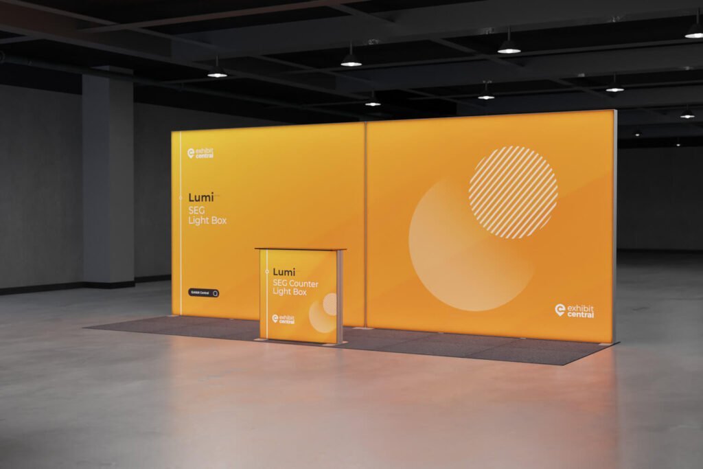 Lumi SEG Lightbox Exhibition Stand – 6 x 2m – Chatswood
