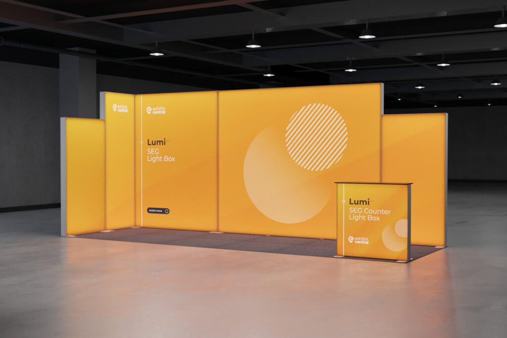 Lumi SEG Lightbox Exhibition Stand – 6 x 2m – Edgecliff