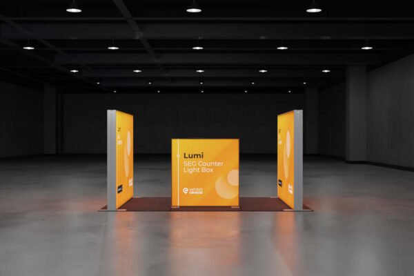 Lumi SEG Lightbox Shopping Centre Stand – 3 x 2m – Sydenham - Image 3