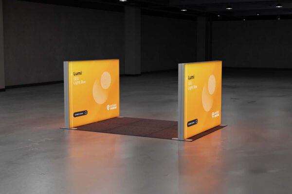 Lumi SEG Lightbox Shopping Centre Stand – 3 x 2m – Sydenham - Image 4