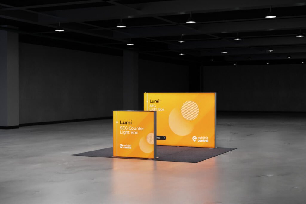 Lumi SEG Lightbox Shopping Centre Stand – 3 x 3m – Pymble