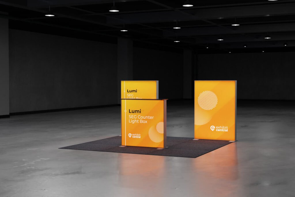 SEG Lightbox Shopping Centre Stand – Richmond | Lumi