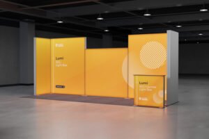 Lumi SEG Lightbox Exhibition Stand – 6 x 2m – Marrickville