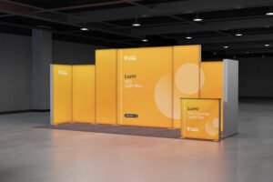 Lumi SEG Lightbox Exhibition Stand – 6 x 2m – Newtown