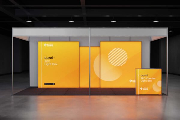 Lumi SEG Lightbox Exhibition Stand – 6 x 3m – Villawood - Image 3