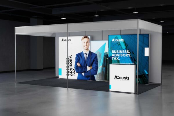 Lumi SEG Lightbox Exhibition Stand – 6 x 3m – Villawood - Image 5
