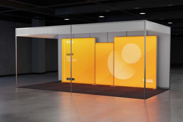 Lumi SEG Lightbox Exhibition Stand – 6 x 3m – Villawood - Image 4