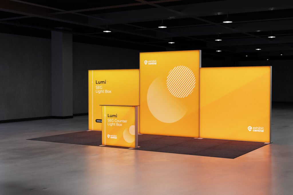 SEG Lightbox Exhibition Stand – Denistone | Lumi