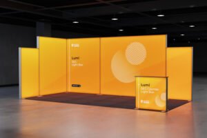 Lumi SEG Lightbox Exhibition Stand – 6 x 3m – Eastwood