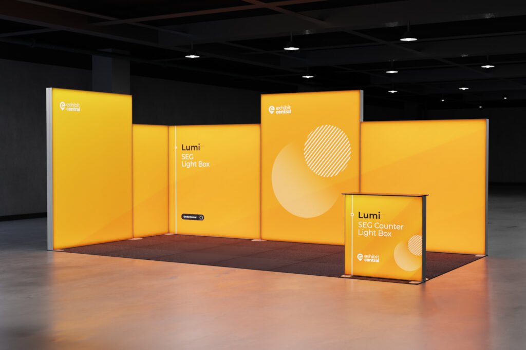 Lumi SEG Lightbox Exhibition Stand – 6 x 3m – Killara