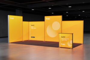 Lumi SEG Lightbox Exhibition Stand – 6 x 3m – Killara