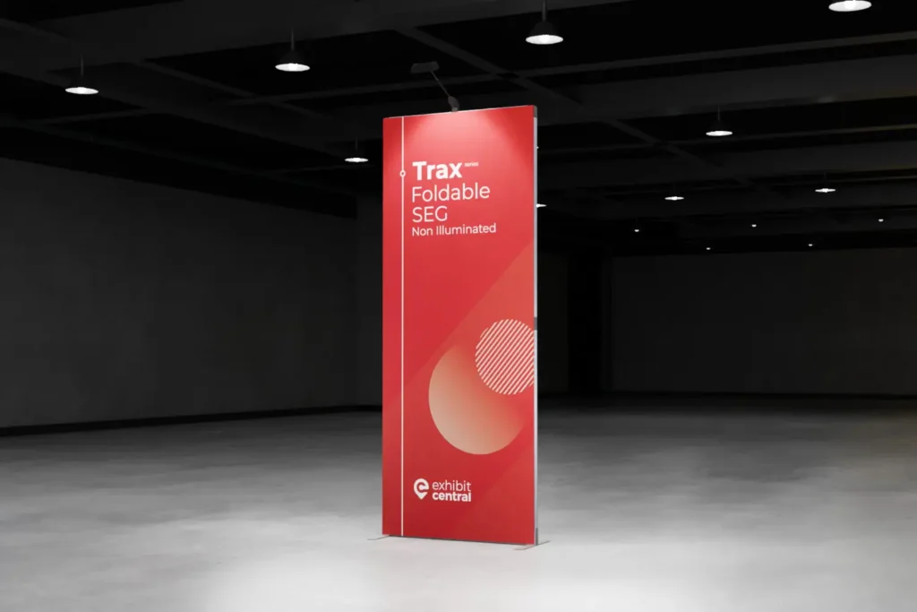 Trax Foldable SEG Fabric Display – 0.95 x 2.4m