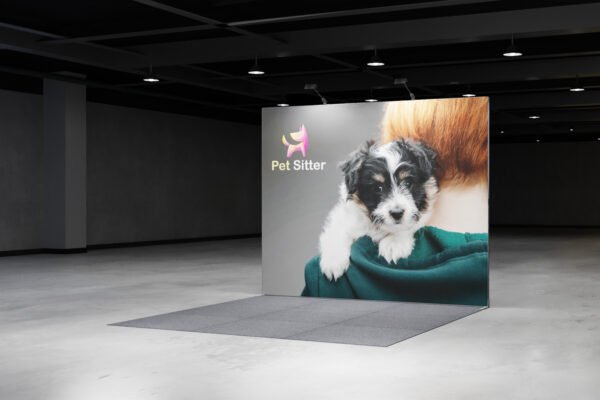 Trax Foldable SEG Fabric Display Peninsula Stand – 3 x 3m – Meadowbank - Image 3