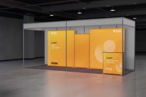 Lumi SEG Lightbox Exhibition Stand – 6 x 2m – Villawood