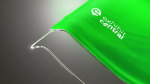 Vista Curved Media Wall Printed Fabric