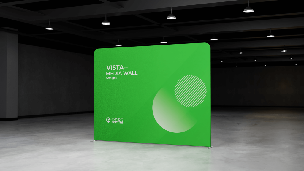 Vista Straight Media Wall
