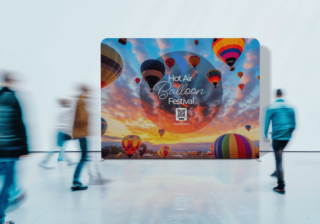 Start with Function: What Is Your Media Wall Meant to Do? image by exhibitcentral.com.au