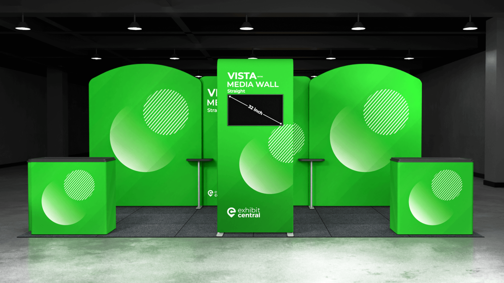 6x3m Fabric Tube Display Exhibition Stand – Summer Hill | Vista