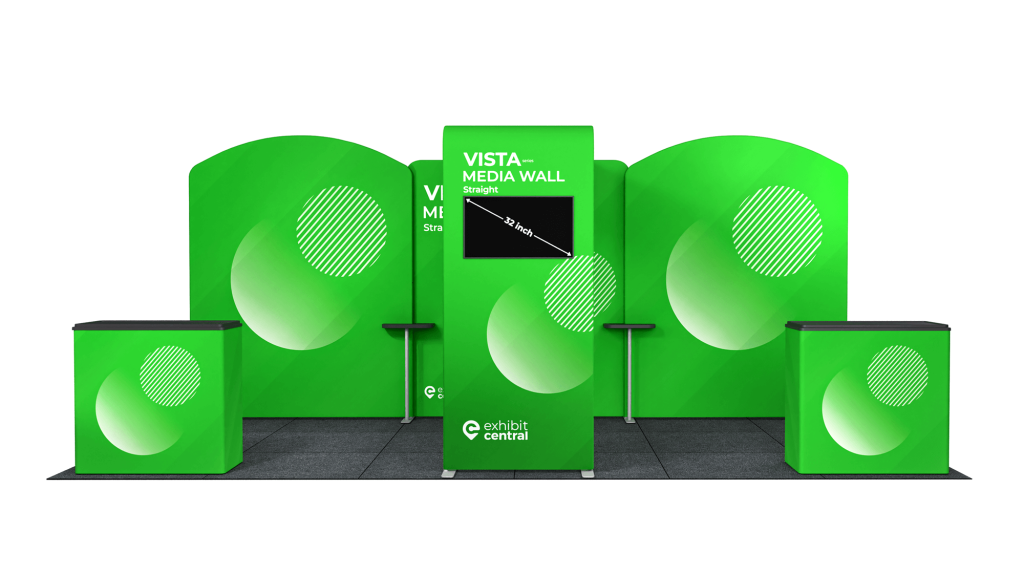 Summer Hill - Vista Media Wall Package - 6x3m - Front White