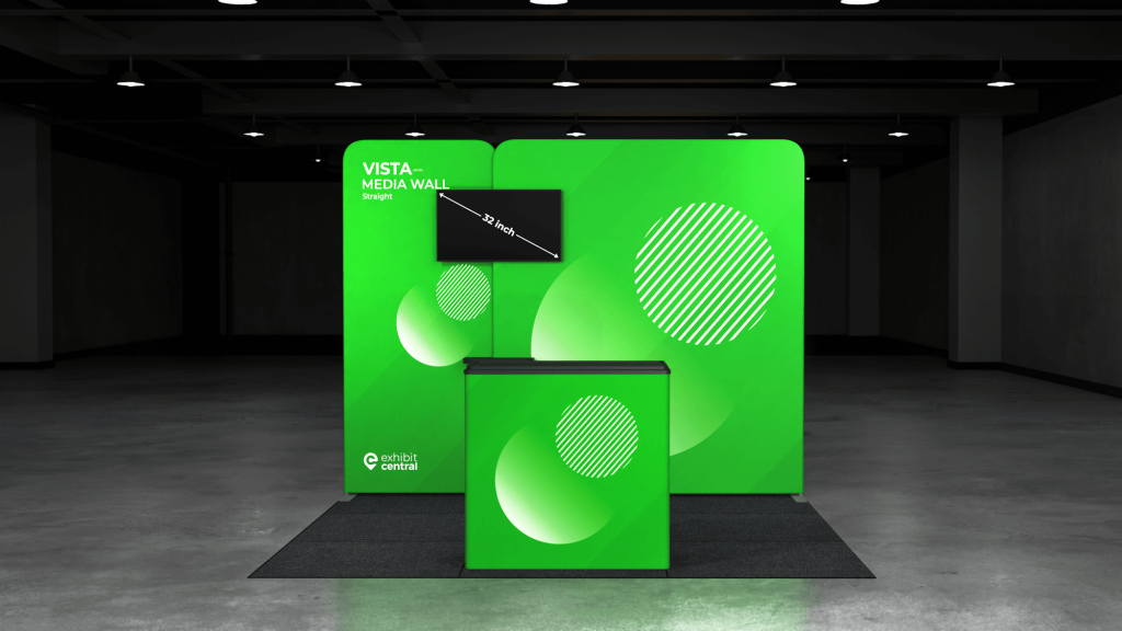 3x3m Fabric Tube Display Exhibition Stand – Bardwell Park | Vista