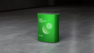 Fabric Square Counter | Vista
