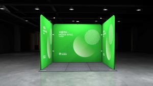 3x3m U-Shaped Fabric Tube Display Stand – Bankstown