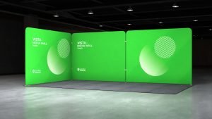 6x3m Corner Fabric Tube Display Stand – Wentworthville Vista