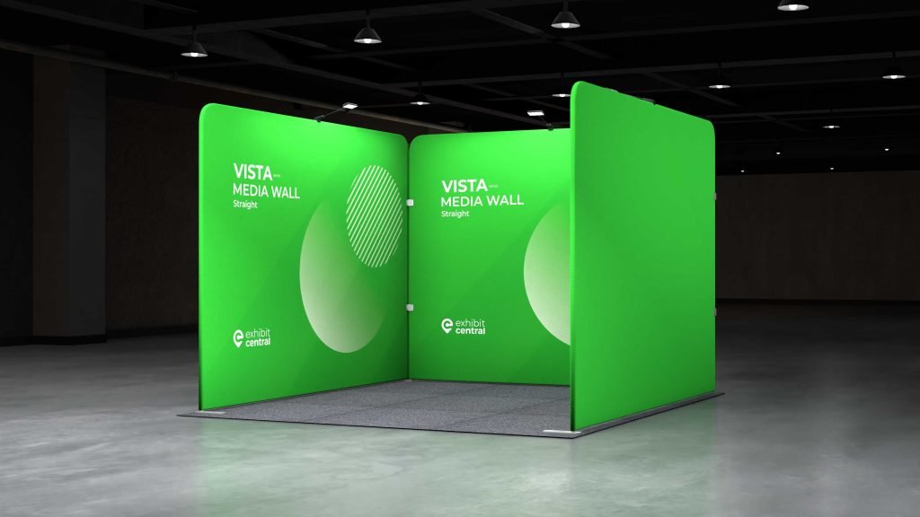 3x3m U-Shaped Fabric Tube Display Stand – Bankstown