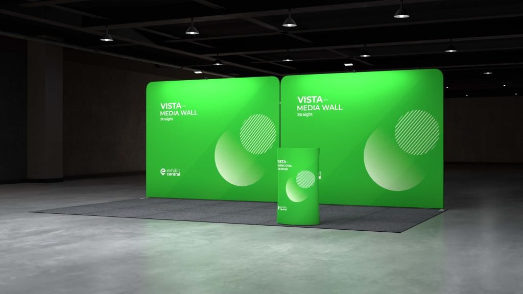 6x3m Freestanding Fabric Tube Display Stand – Luddenham | Vista