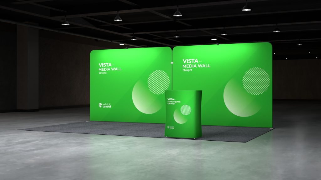 6x3m Freestanding Fabric Tube Display Stand – Luddenham | Vista