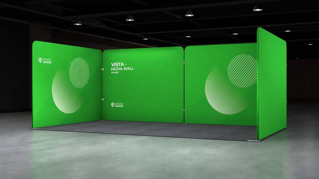 6x3m U-Shaped Fabric Tube Display Stand – Campbelltown | Vista