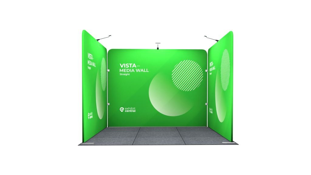 3x3m Corner Fabric Tube Display Stand – Erskineville | Vista